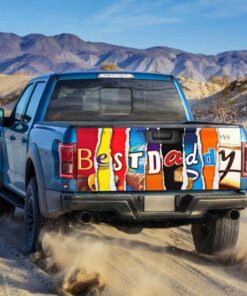 best dad truck tailgate decal sticker wrap chocolate ntb347tdv2 3645