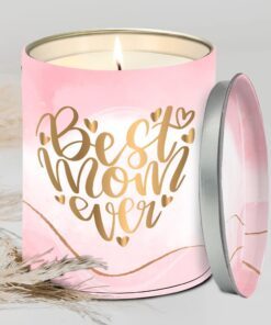 best mom ever candle lavender vanilla 10oz tin candle 8747