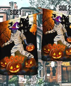 big foot halloween flag pn198f 5994