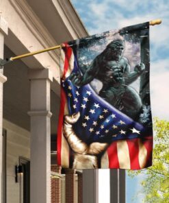 Bigfoot America Flag