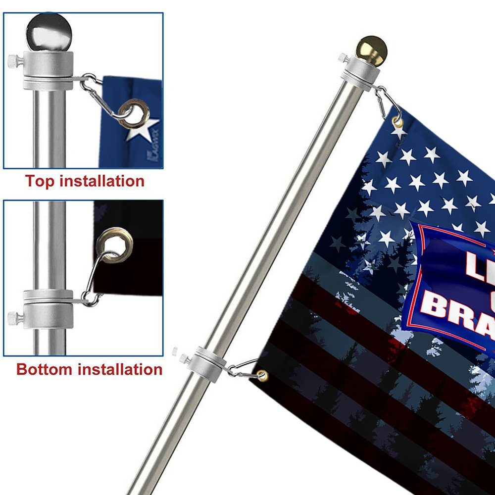 Bigfoot American Grommet Flag Let's Go Brandon BNN142GF - Image 6