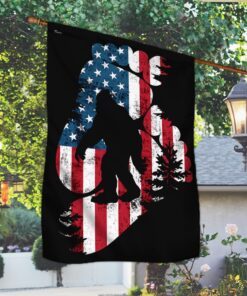bigfoot flag foot print nnt189f 3624