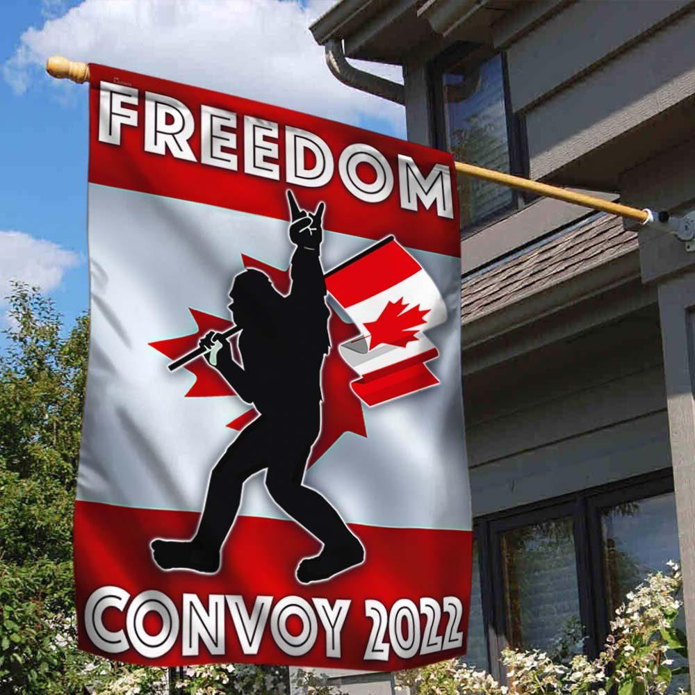 Bigfoot Freedom Convoy, Canada Freedom Convoy 2022, Support Truckers 2022, Mandate Freedom DBD3298F - Image 2