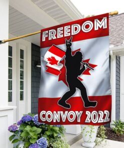 Bigfoot Freedom Convoy, Canada Freedom Convoy 2022, Support Truckers 2022, Mandate Freedom DBD3298F