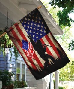 bigfoot into the forest usa flag 5300