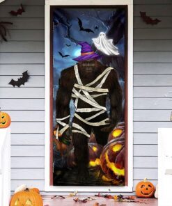 Bigfoot Sasquatch Halloween Door Cover DDH2871D