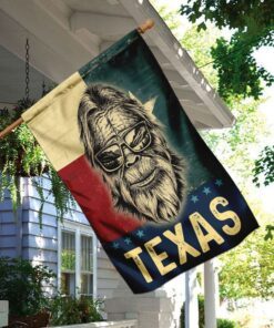 bigfoot texas flag 6682