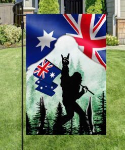 bigfoot yowie australia flag rock on dbd2784fv3 8319