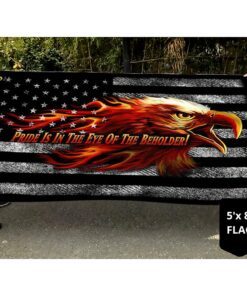 bike flag proud biker grommet flag trn1375gf 8184