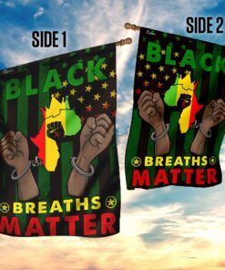black breaths matter flag 8897