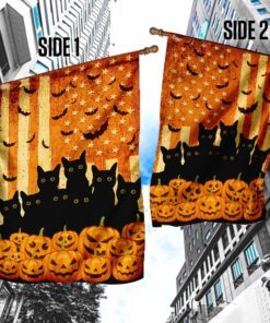 black cat flag flagwix™ black cats halloween american flag 1650