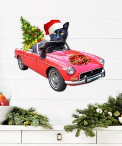 black cat hanging metal sign winter nnt1350msv1 4909