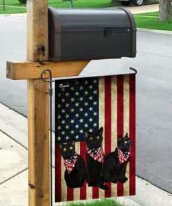 black cats american flag 6595