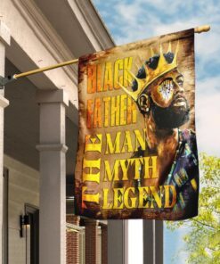 Black Father, The ManThe Myth The Legend Flag