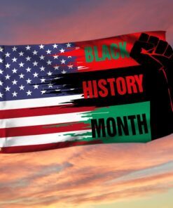 Black History Month. African American Flag THH3742GFv2