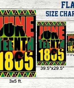 black history month flag juneteenth 1865 bnn95f 4208
