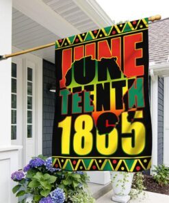 Black History Month Flag Juneteenth 1865 BNN95F
