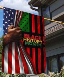 black history month flag trl1703f 1322