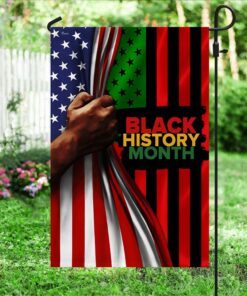 black history month flag trl1703f 3992