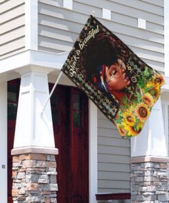 black is beautiful black woman flag 7814