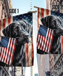black labrador dog flag pride ntb254f 4674