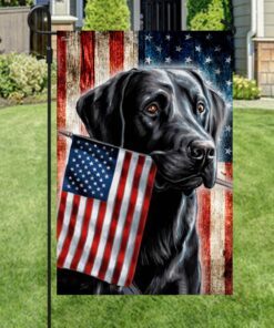 black labrador dog flag pride ntb254f 8187