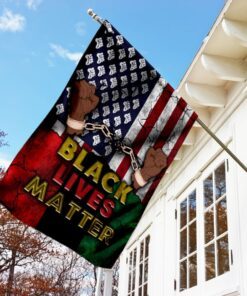 black lives matter african american flag 1853