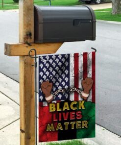 black lives matter african american flag 2135