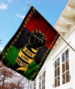 black lives matter flag 8432
