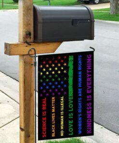 black lives matter love is love flag 2433