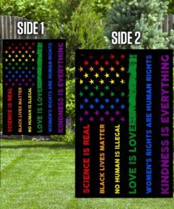 black lives matter love is love flag 7925
