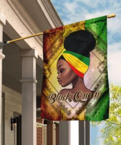Black Queen African Flag