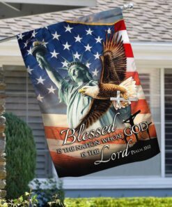 blessed is the nation whose god is the lord flag lha1571f 2259