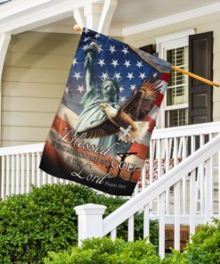 blessed is the nation whose god is the lord flag lha1571f 5425