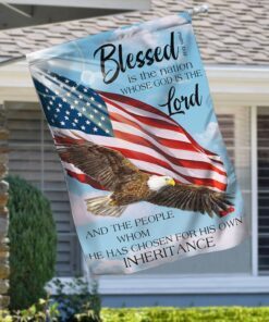 blessed is the nation whose god is the lord flag lha1968f 6618