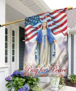 Blessed Virgin Mother Mary Flag LHA1939F
