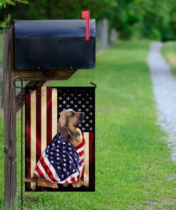 bloodhound american patriot flag 2169