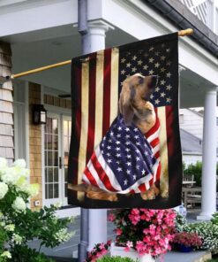 bloodhound american patriot flag 7198
