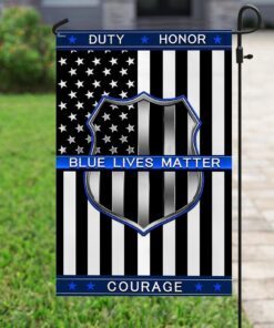 blue lives matter flag 2014