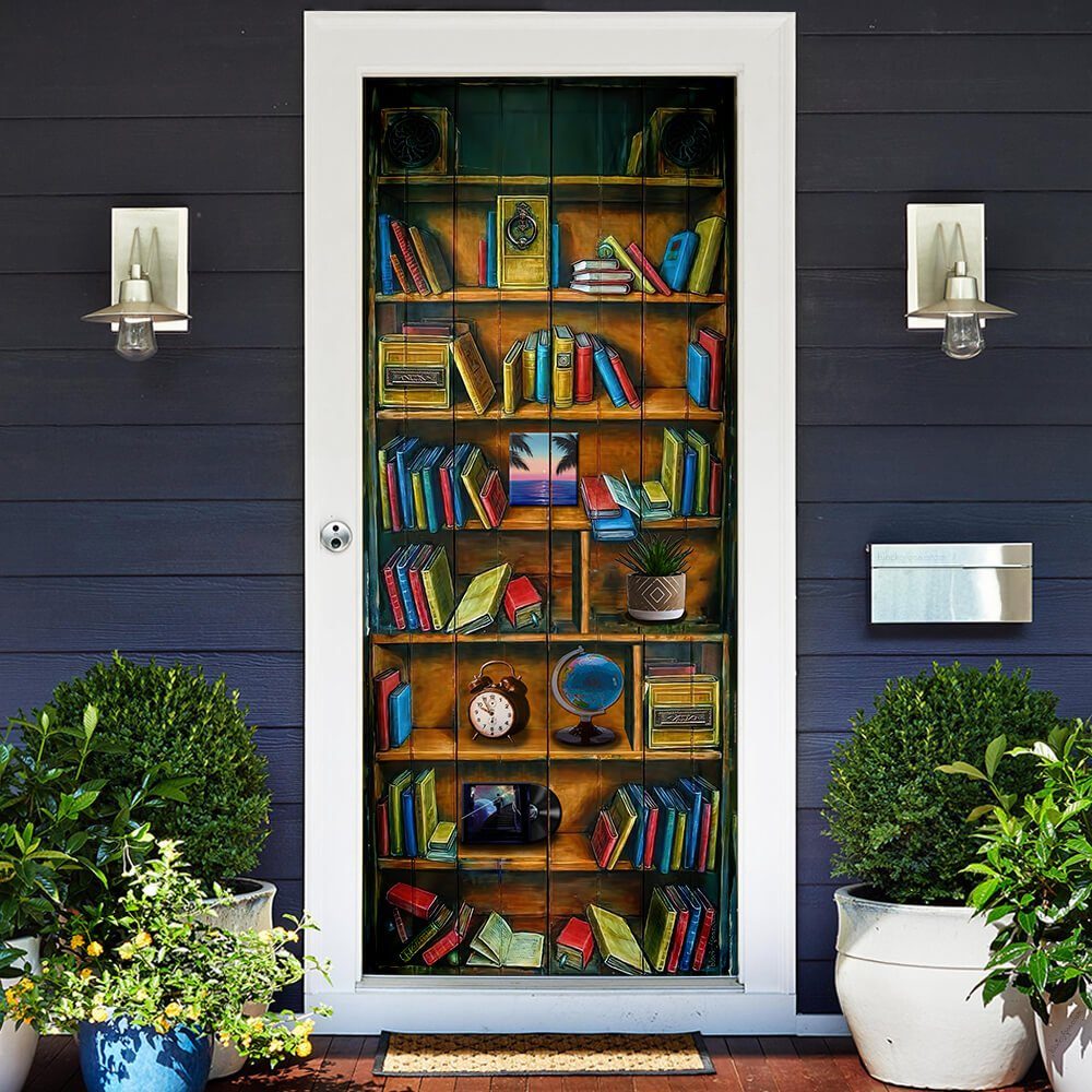 Book Vintage Door Cover NTT32D - Image 2