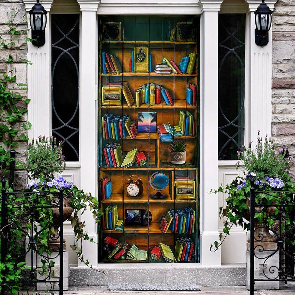 Book Vintage Door Cover NTT32D - Image 3