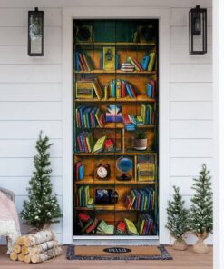 Book Vintage Door Cover NTT32D