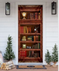 Bookcase Door Cover
