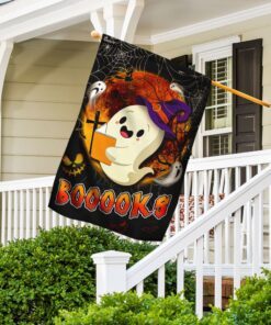 books ghost flagwix™ booooks ghost halloween flag 5359