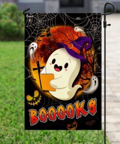 books ghost flagwix™ booooks ghost halloween flag 7430