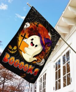 books ghost flagwix™ booooks ghost halloween flag 8275