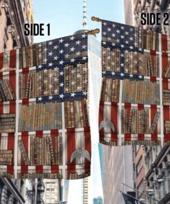 bookshelf american flag ant373f 1189