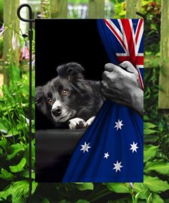 border collie australian flag trl1663fv6 1012