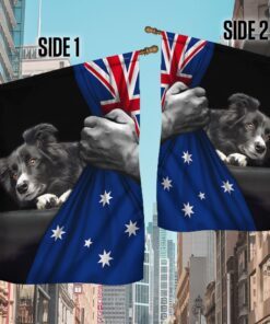 border collie australian flag trl1663fv6 8504