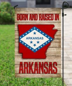 born and raised in arkansas flag 2156